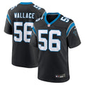 Trevin Wallace Carolina Panthers Nike  Game Jersey -  Black