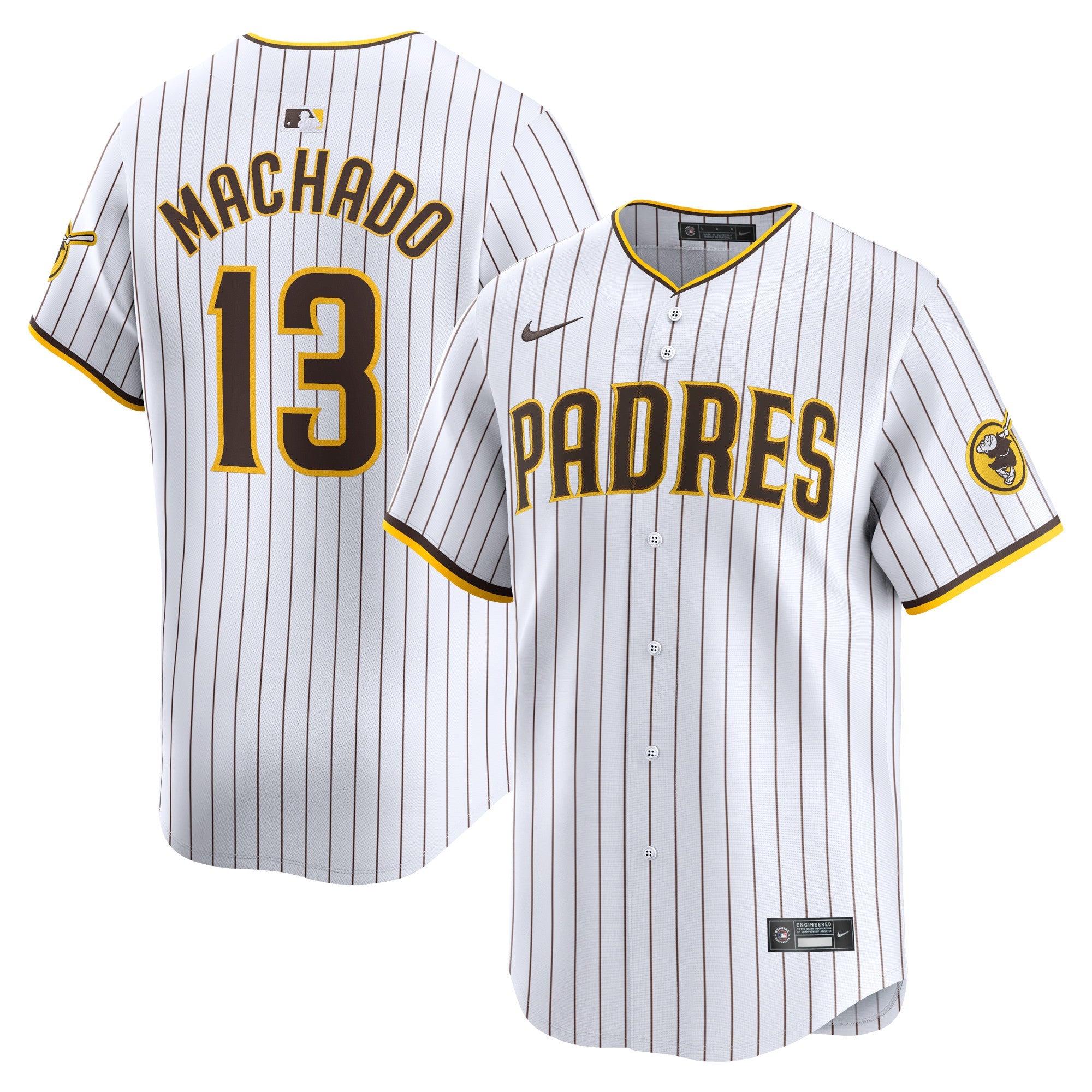 Manny Machado San Diego Padres Nike Away Limited Player Jersey - Red/White