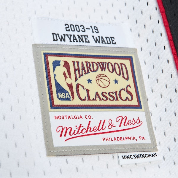 Dwyane Wade Miami Heat Unisex Hall of Fame Class of 2023 Throwback Swingman Jersey - White