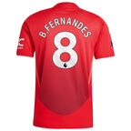Bruno Fernandes Manchester United 2024/25 Home Authentic Player Jersey - Red