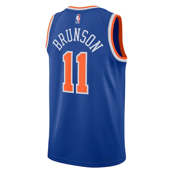 Jalen Brunson New York Knicks Nike Unisex Swingman Jersey - Icon Edition - Blue