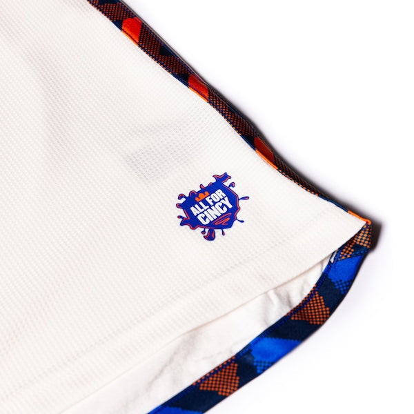 FC Cincinnati adidas 2024 The Canvas Kit Authentic Custom Jersey - White