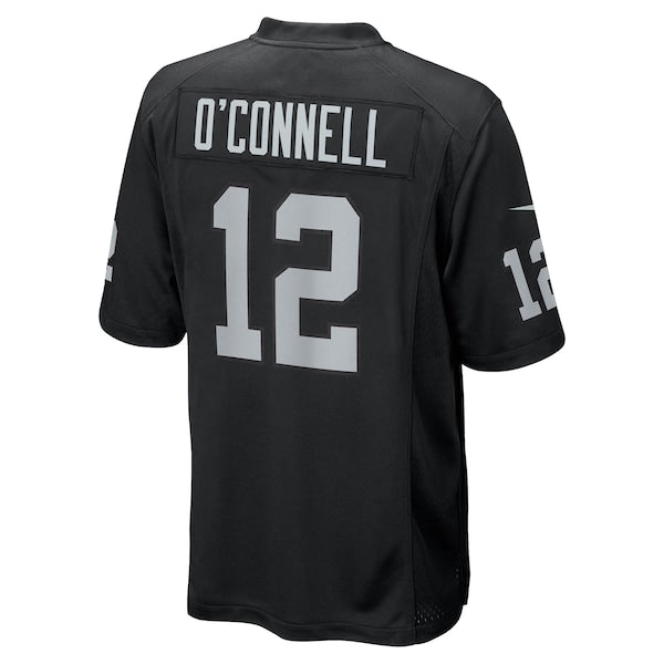Aidan O'Connell Las Vegas Raiders Nike Team Game Jersey -  Black