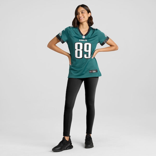 Johnny Wilson Philadelphia Eagles Nike Women's Team Game Jersey - Midnight Green