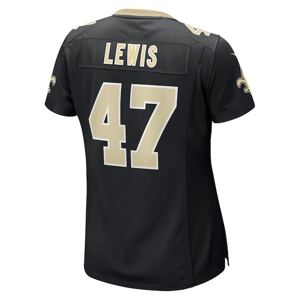 Terrell Lewis New Orleans Saints Nike Women's  Game Jersey -  Black