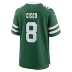 Andre Cisco New York Jets Nike Team Game Jersey - Legacy Green