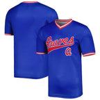 Atlanta Braves Stitches Cooperstown Collection Team Jersey - Royal