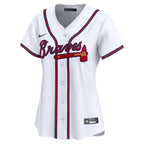 Spencer Strider Atlanta Braves Nike Women's  Home Limited Player Jersey - White