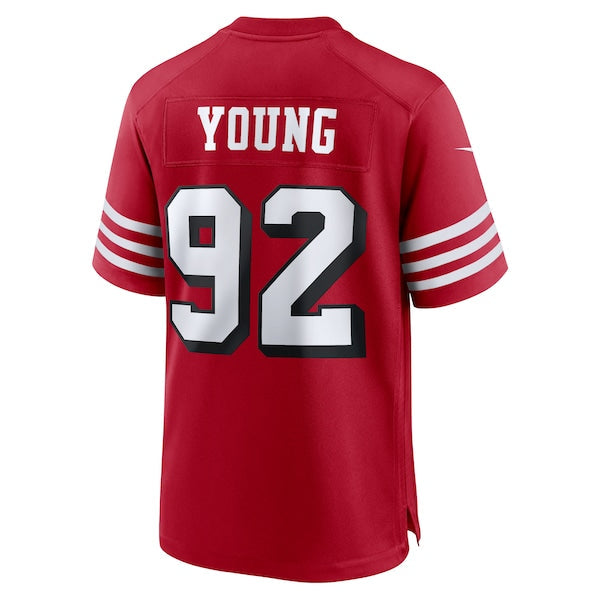 Chase Young San Francisco 49ers Nike Alternate Game Jersey - Scarlet