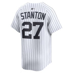 Giancarlo Stanton New York Yankees Nike Home Limited Player Jersey - White