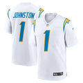 Quentin Johnston Los Angeles Chargers Nike Away Game Jersey - White/Navy/Royal