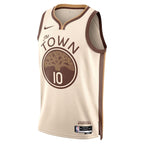 Jimmy Butler III Golden State Warriors Nike Unisex 2025/26 Swingman Jersey - Tan - City Edition