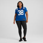 Darren Hall Indianapolis Colts Nike Women's  Game Jersey -  Royal