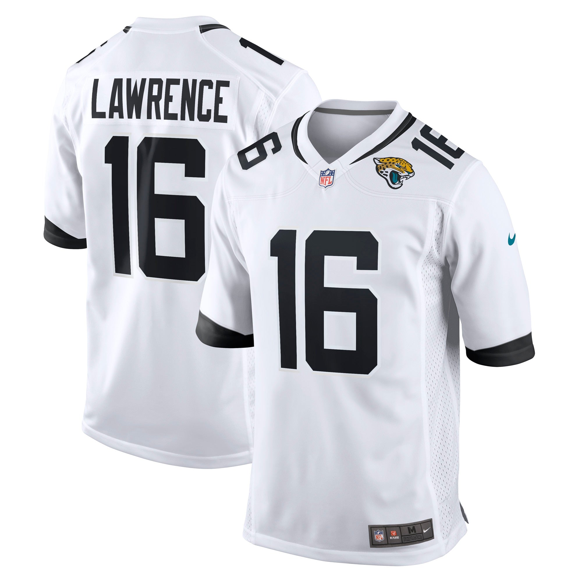Trevor Lawrence Jacksonville Jaguars Nike Alternate Player Game Jersey - Black/White