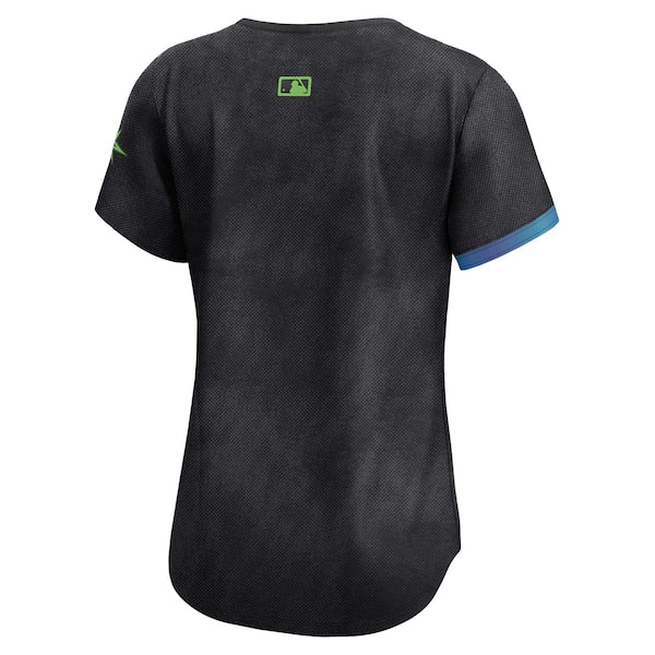 Tampa Bay Rays Nike Women's 2024 City Connect Limited Jersey - Charcoal