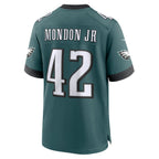 Smael Mondon Jr. Philadelphia Eagles Nike Team Game Jersey - Midnight Green