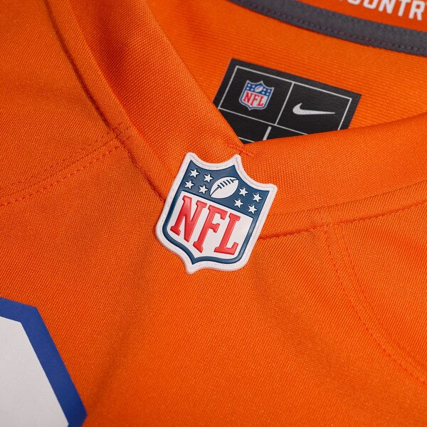 Garrett Bolles Denver Broncos Nike Mile High Collection 1977 Throwback Player Game Jersey - Orange