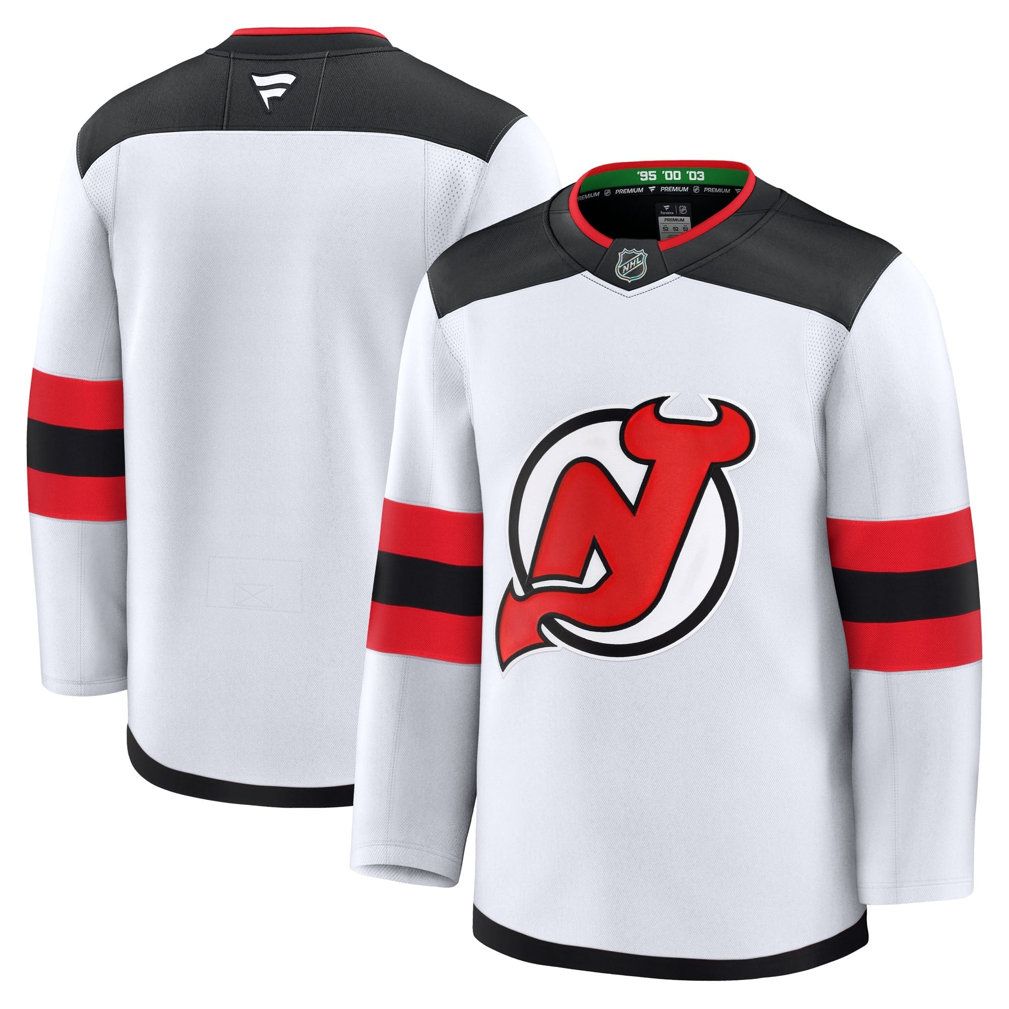 New Jersey Devils  Alternate Premium Jersey - Black/Red/White