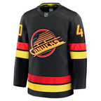 Elias Pettersson Vancouver Canucks  Alternate Premium Jersey - Black