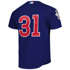 Greg Maddux Chicago Cubs Cooperstown Collection 2005 Batting Practice Jersey - Royal