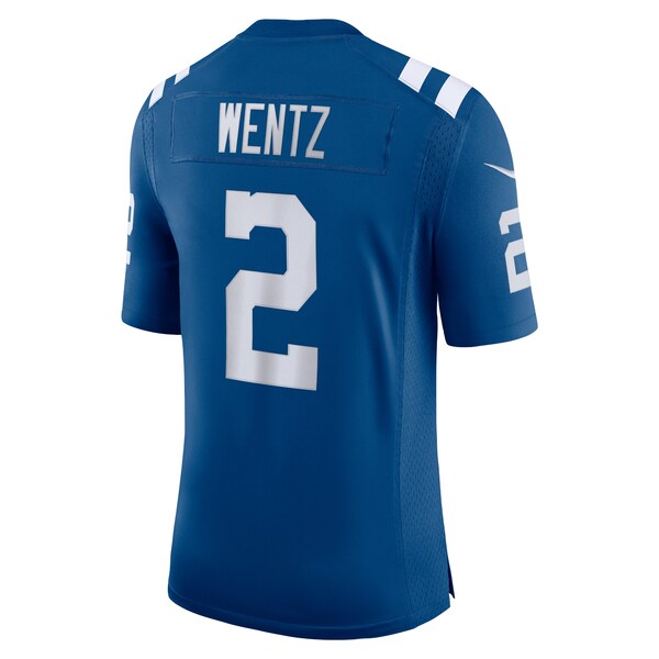 Carson Wentz Indianapolis Colts Nike Vapor Limited Jersey - Royal/White