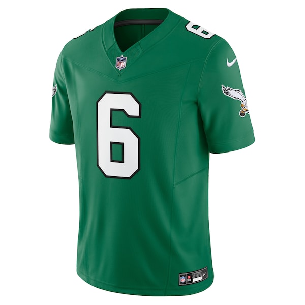 DeVonta Smith Philadelphia Eagles Nike Vapor F.U.S.E. Limited Jersey - Kelly Green/Green
