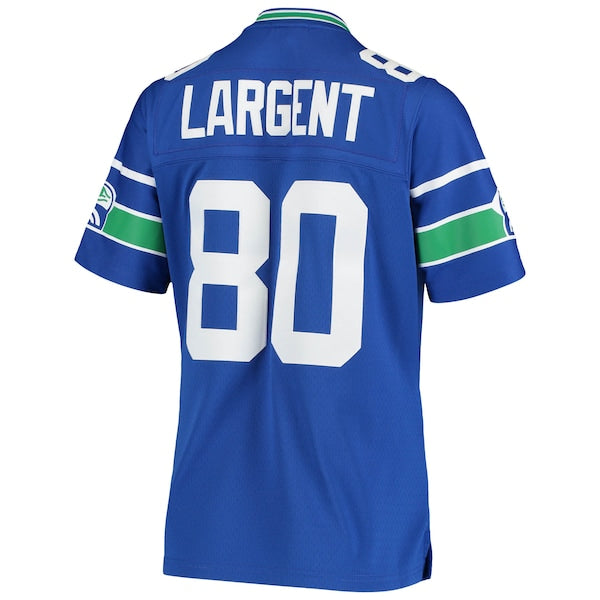 Steve Largent Seattle Seahawks Women's 1985 Legacy Replica Jersey - Royal