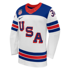 Auston Matthews USA Hockey Nike 2026 Away Replica Jersey - White