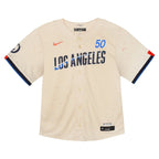 Mookie Betts Los Angeles Dodgers Nike Toddler 2024 City Connect Limited Player Jersey - Cream