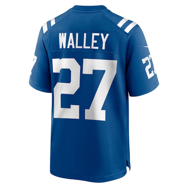 Justin Walley Indianapolis Colts Nike Team Game Jersey -  Royal