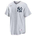 Babe Ruth New York Yankees Nike Home Cooperstown Collection Player Jersey - White/Gray