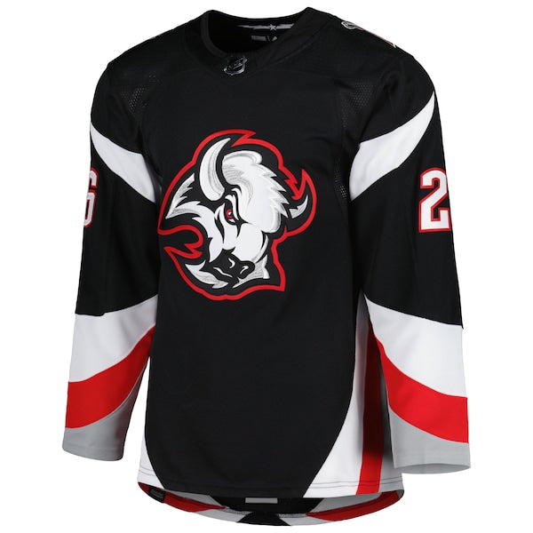 Rasmus Dahlin Buffalo Sabres adidas Alternate Primegreen Authentic Player Jersey - Black