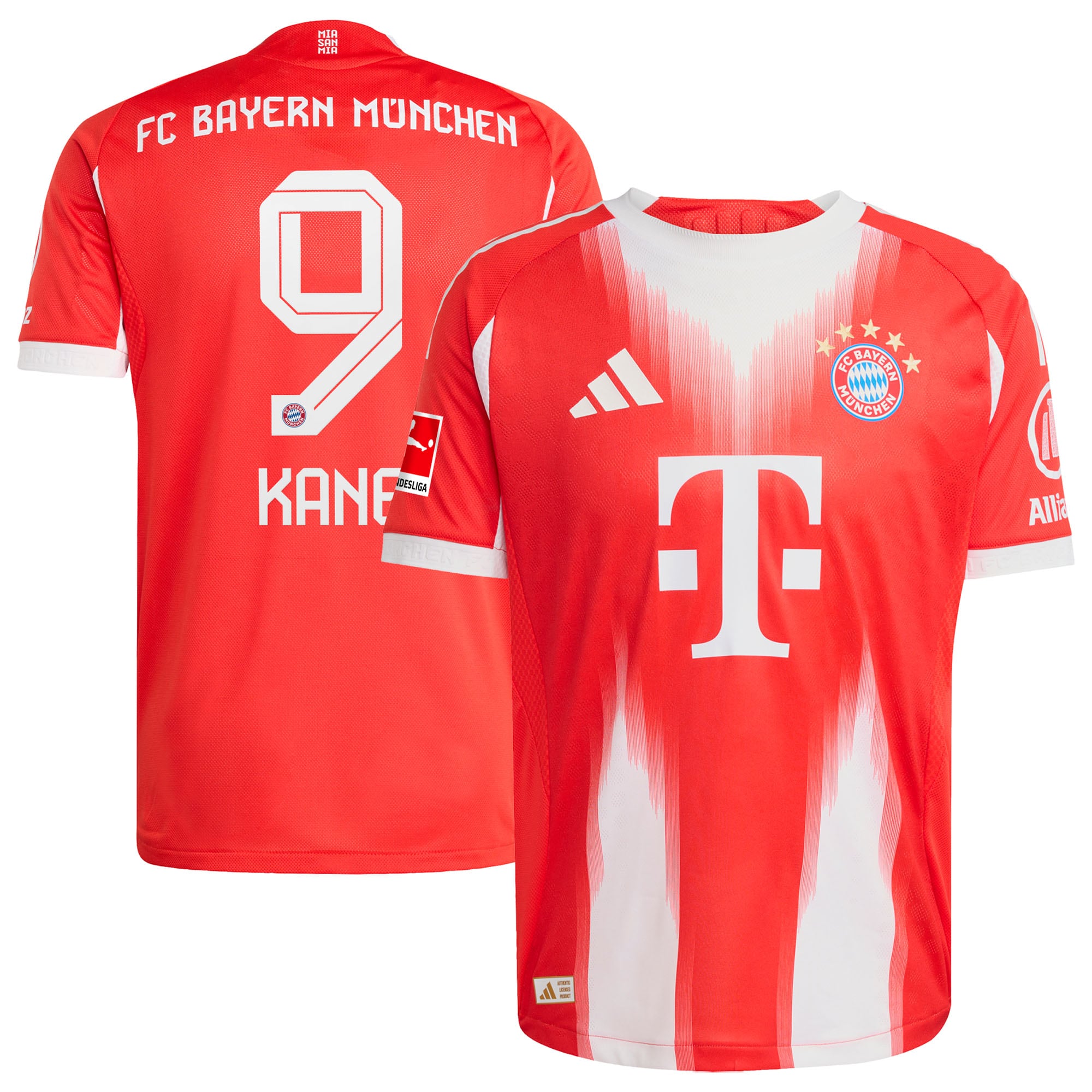 Harry Kane Bayern Munich adidas 2025/26 Away Authentic Player Jersey - White/Red
