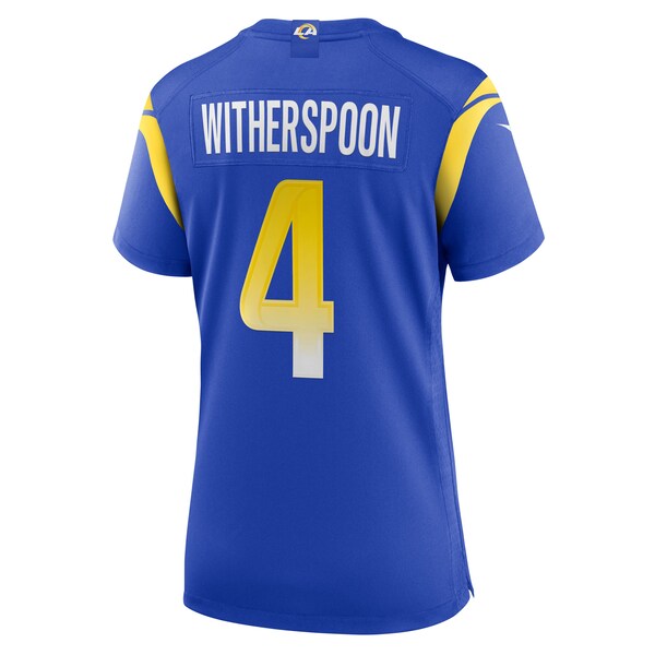 Ahkello Witherspoon Los Angeles Rams Nike Women's Team Game Jersey -  Royal