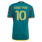 Riqui Puig LA Galaxy adidas 2024 LA Kit Authentic Player Jersey - Green/White