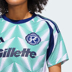 New England Revolution adidas Women's 2025 Eastern White Pine x Flag of New England Replica Jersey - White