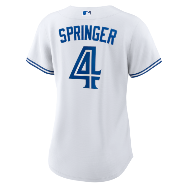 George Springer Toronto Blue Jays Nike Women's 2025 World Series Home Replica Player Jersey - White