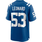 Shaquille Leonard Indianapolis Colts Nike Game Jersey - Royal/White