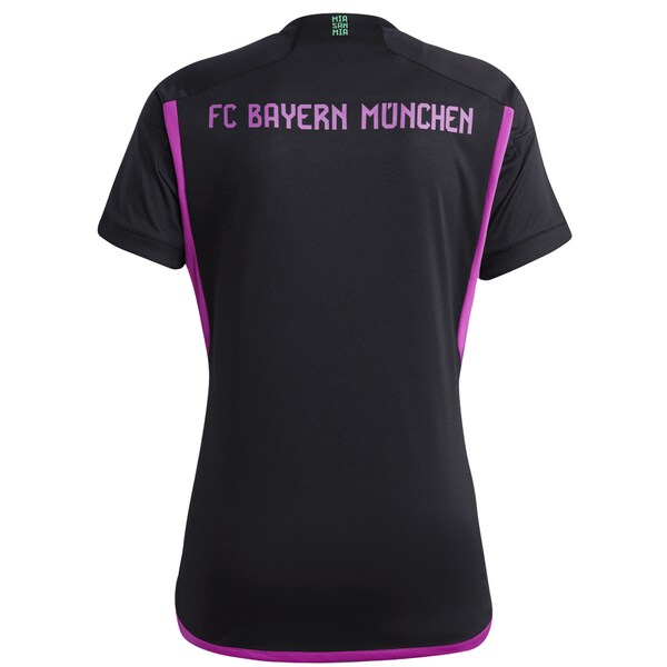 Bayern Munich adidas Women's 2023/24 Away Replica Jersey - Black
