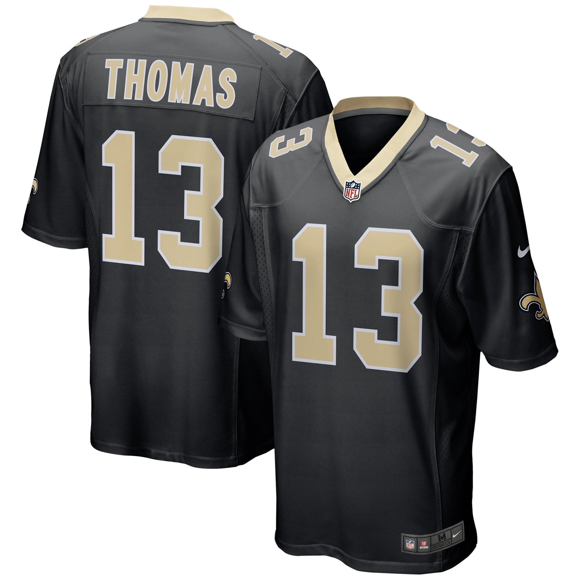 Michael Thomas New Orleans Saints Nike Alternate Game Jersey - White/Black