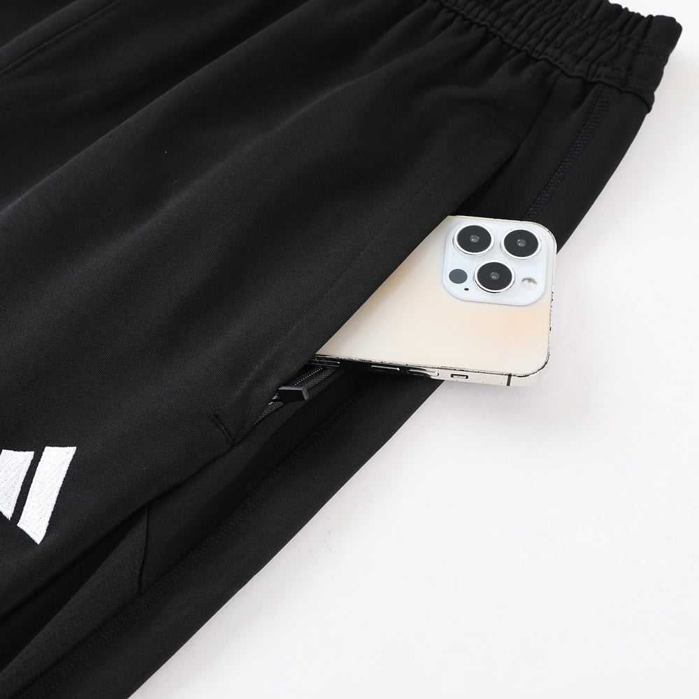 Adidas Short Sleeve Training Jersey Set - AD03- Light Grey/White