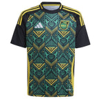 Jamaica National Team adidas Youth 2024 Away Replica Jersey - Black/Yellow