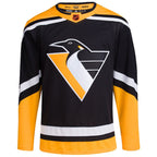 Pittsburgh Penguins adidas Reverse Retro 2.0 Authentic Jersey Custom - Black