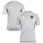 Sporting Kansas City adidas 2025 Training Jersey - Silver