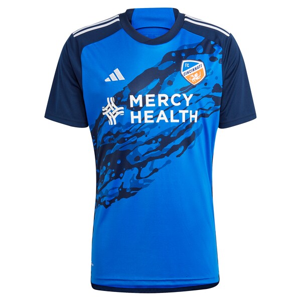 Miles Robinson FC Cincinnati adidas 2024 River Kit Replica Player Jersey - Blue/White