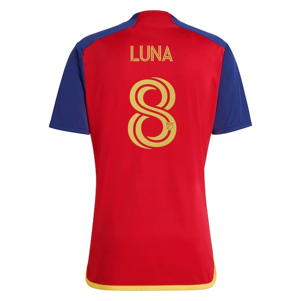 Diego Luna Real Salt Lake adidas 2024 Peak Utah Replica Player Jersey – Red