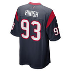 Kurt Hinish Houston Texans Nike Game Player Jersey - Navy