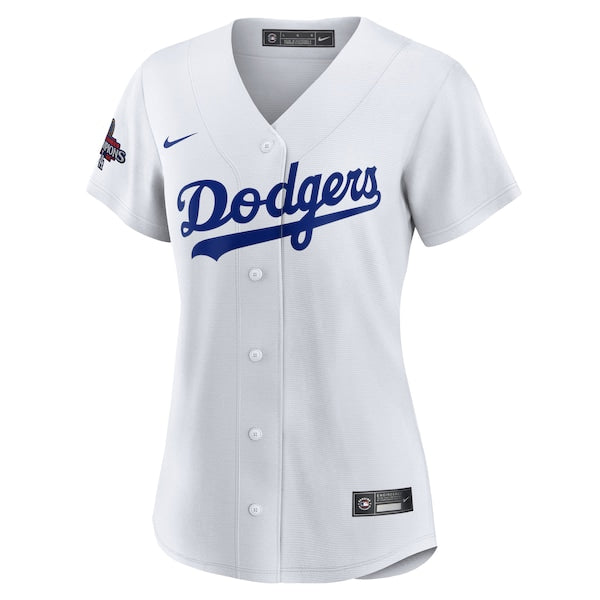 Los Angeles Dodgers Nike Women's 2024 World Series Champions Home Replica Jersey - White