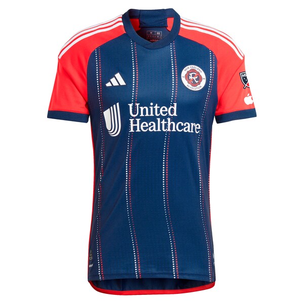 Giacomo Vrioni New England Revolution adidas 2024 Boston Tea Party Authentic Player Jersey – Navy