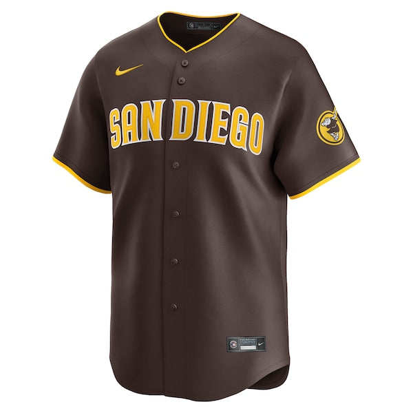 Yu Darvish San Diego Padres Nike Road Limited Player Jersey - Brown